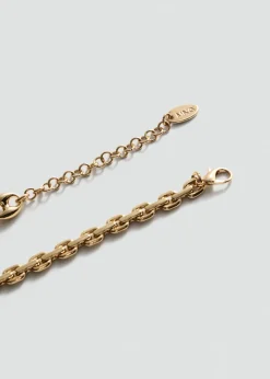 MANGO Biżuteria*Naszyjnik mieszane ogniwa