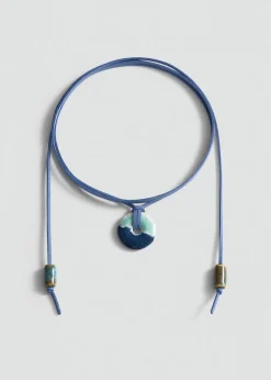 MANGO Biżuteria*Naszyjnik sznurek z wisiorem