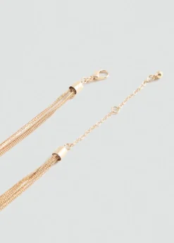 MANGO Biżuteria*Naszyjnik z kilku łańcuszków