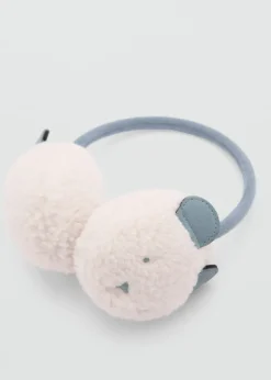 Dzieci MANGO Akcesoria*Nauszniki z baranka