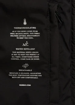 MANGO Płaszcze*Nieprzemakalna kurtka puchowa midi