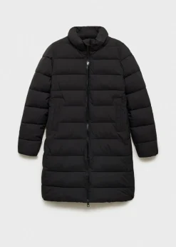 MANGO Płaszcze*Nieprzemakalna kurtka puchowa midi