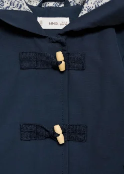 Dzieci MANGO Płaszcze*Nieprzemakalna kurtka z kapturem