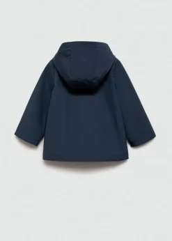 Dzieci MANGO Płaszcze*Nieprzemakalna kurtka z kapturem