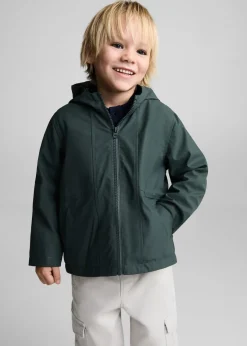 Dzieci MANGO Płaszcze I Kurtki*Nieprzemakalna kurtka z kapturem