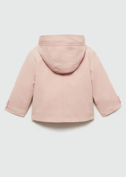 Dzieci MANGO Płaszcze*Nieprzemakalna kurtka z kapturem