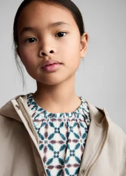 Dzieci MANGO Płaszcze I Kurtki*Nieprzemakalna kurtka z kapturem