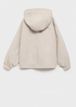 Dzieci MANGO Płaszcze I Kurtki*Nieprzemakalna kurtka z kapturem