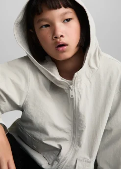 Dzieci MANGO Płaszcze I Kurtki*Nieprzemakalna kurtka z kapturem