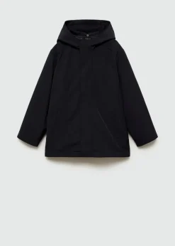 Dzieci MANGO Płaszcze I Kurtki*Nieprzemakalna kurtka z kapturem