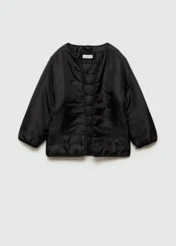 Dzieci MANGO Płaszcze I Kurtki*Nieprzemakalna kurtka z kapturem