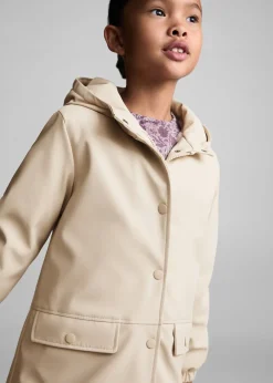 Dzieci MANGO Płaszcze I Kurtki*Nieprzemakalny płaszcz z kapturem