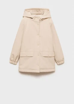 Dzieci MANGO Płaszcze I Kurtki*Nieprzemakalny płaszcz z kapturem