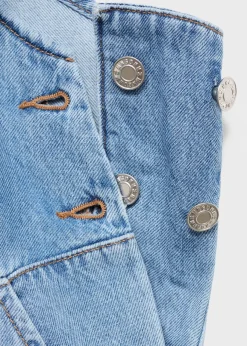 MANGO Sukienki I Kombinezony*Ogrodniczki dżinsowe ciążowe