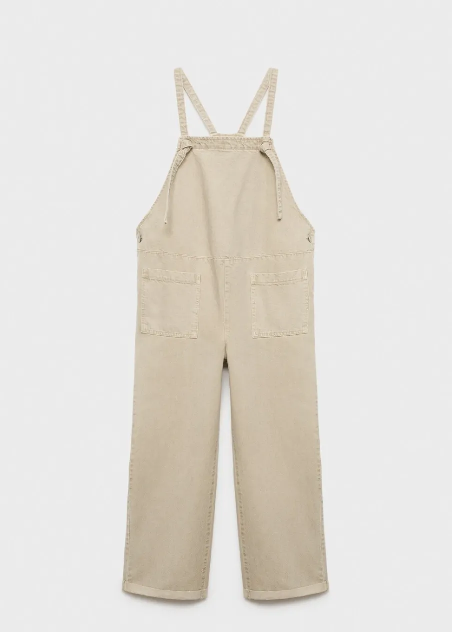 MANGO Sukienki I Kombinezony*Ogrodniczki dżinsowe ciążowe