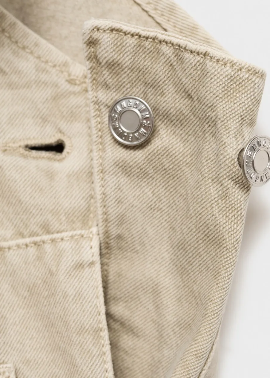 MANGO Sukienki I Kombinezony*Ogrodniczki dżinsowe ciążowe