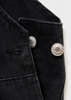 MANGO Sukienki I Kombinezony*Ogrodniczki dżinsowe ciążowe