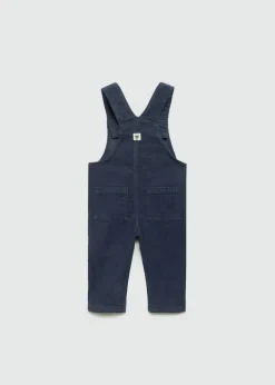 Dzieci MANGO Dżinsy*Ogrodniczki sztruksowe z kieszenią