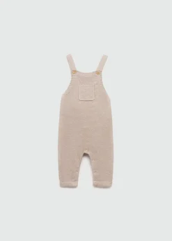 Dzieci MANGO Sukienki I Kombinezony|Kombinezony I Ogrodniczki*Ogrodniczki z bawełnianej dzianiny