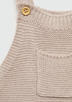 Dzieci MANGO Sukienki I Kombinezony|Kombinezony I Ogrodniczki*Ogrodniczki z bawełnianej dzianiny