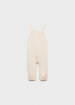 Dzieci MANGO Sukienki I Kombinezony|Kombinezony I Ogrodniczki*Ogrodniczki z bawełnianej dzianiny