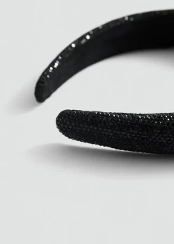 MANGO Więcej Akcesoriów*Opaska z błyszczącymi koralikami