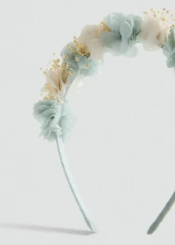 Dzieci MANGO Akcesoria Do Włosów*Opaska z kwiatami