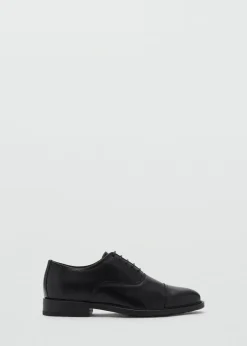 MANGO Akcesoria|Buty*Oxford style leather shoe