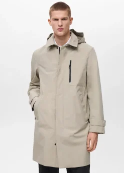 MANGO Płaszcze|Trencze*Parka waterproof z technologią COOLMAX®