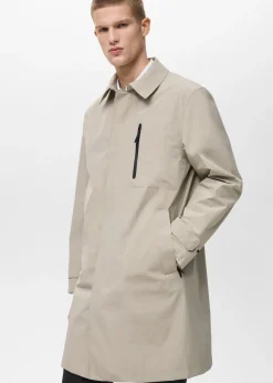 MANGO Płaszcze|Trencze*Parka waterproof z technologią COOLMAX®