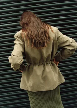 MANGO Płaszcze|Kurtki*Parka z kieszeniami i wysokim kołnierzem