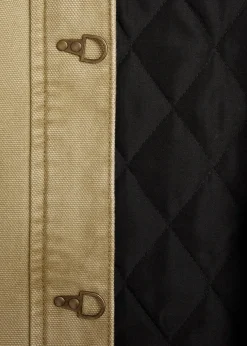 MANGO Płaszcze|Kurtki*Parka z kontrastowym kołnierzem i kieszeniami