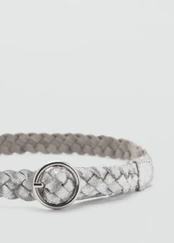 Dzieci MANGO Więcej Akcesoriów*Pasek 100% pleciona skóra