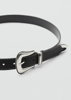 MANGO Paski*Pasek w kowbojskim stylu