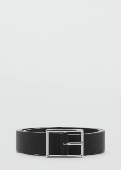 MANGO Skóra|Akcesoria*Pasek wytłaczana skóra