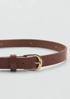 Dzieci MANGO Więcej Akcesoriów*Pasek z klamrą w kształcie kwiatu