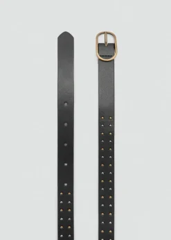 MANGO Paski*Pasek z ćwiekami i klamrą