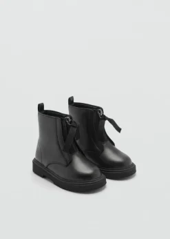 Dzieci MANGO Buty*Płaskie, skórzane botki