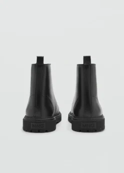 Dzieci MANGO Buty*Płaskie, skórzane botki