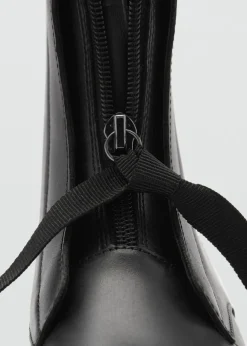 Dzieci MANGO Buty*Płaskie, skórzane botki