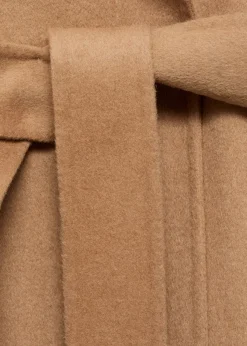 MANGO Płaszcze*Płaszcz handmade z paskiem