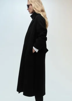 MANGO Płaszcze*Płaszcz handmade z paskiem