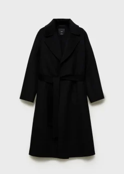 MANGO Płaszcze*Płaszcz handmade z paskiem