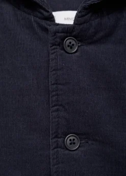 Dzieci MANGO Płaszcze|Płaszcze I Kurtki*Płaszcz sztruksowy z kapturem