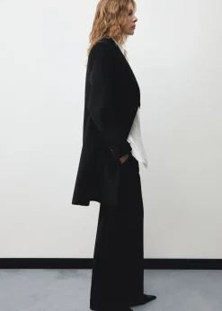 MANGO Płaszcze*Płaszcz wełniany dwurzędowy midi