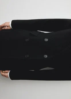 MANGO Płaszcze*Płaszcz wełniany dwurzędowy midi