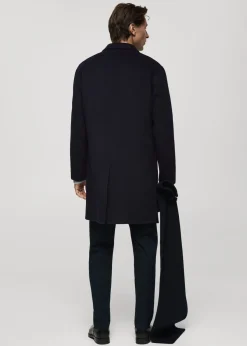 MANGO Płaszcze*Płaszcz wełniany handmade