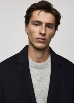 MANGO Płaszcze*Płaszcz wełniany handmade