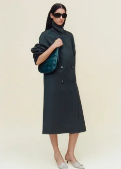 MANGO Płaszcze*Płaszcz wełniany handmade oversize