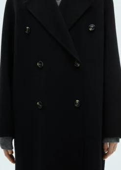 MANGO Płaszcze*Płaszcz wełniany handmade oversize